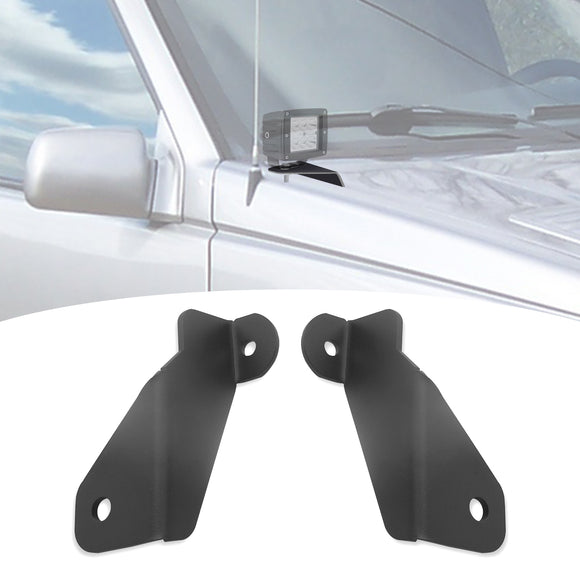 1993 - 1998 Grand Cherokee ZJ 4WD/2WD Upper Hood LED Light Mount Bracket - WeiSen - ZT192