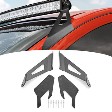 2015 - 2019 Chevy Silverado GMC Sierra 2500 3500 HD Upper Roof Light Bar Mount Bracket - WeiSen - 70101028
