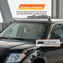 2005 - 2021 2nd Gen Nissan Frontier Upper Windshield Roof LED Light Bar Mount Bracket - WeiSen - 70101039