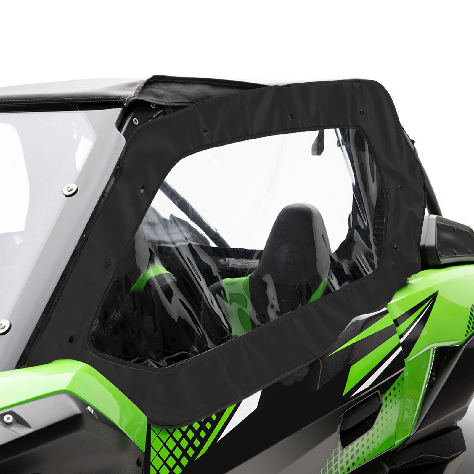 2020-2024 Kawasaki Teryx KRX 1000 PVC Soft Upper Door Enclosure Set - 0