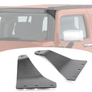 2006 - 2010 Hummer H3 Roof Windshield 50"/52" Light Bar Mounting Brackets - WeiSen - ZT051