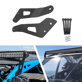 2017 - 2024 Can Am Maverick X3 Max Upper Roof 50"/52" LED Light Bar Bracket Mount - WeiSen - ZT009