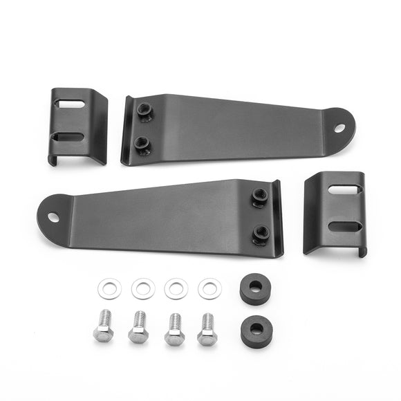 1966 - 1996 Ford Bronco/F150 Over Roof 50"/52" LED Light Bar Mounts Kit - WeiSen - 70101024