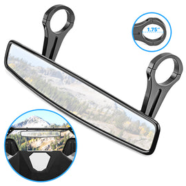 Polaris RZR 570 800 900 1000 Center Rear View Mirror for 1.75" Roll Bar - WeiSen - ZT035 - C