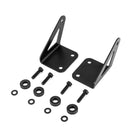 2007 - 2018 JEEP Wrangler JK 32" LED Light Bar Front Upper Hood Bracket Mount - WeiSen - ZT094