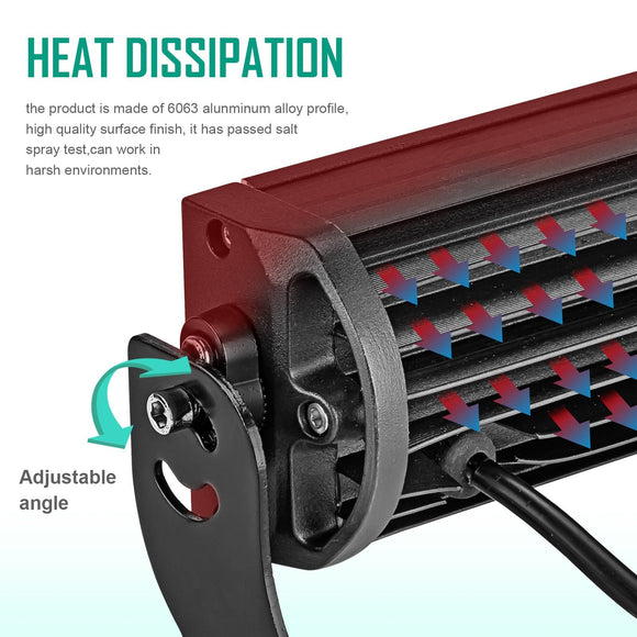 Toyota Tacoma 4Runner Roof 42" Curved LED Light Bar Bracket Wire Kit - WeiSen - ZT109+LED009+WI001 - A