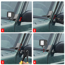 Jeep Cherokee XJ / Comanche MJ Lower Windshield LED Fog Light Bracket Mount - WeiSen - 70104032