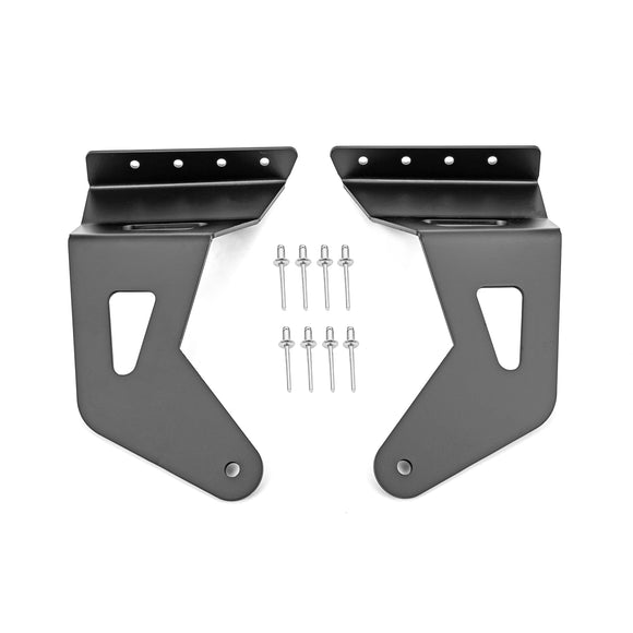 2007 - 2017 Jeep Patriot Upper Roof 50/52" Light Bar Mount Bracket, Heavy - Duty Steel - WeiSen - 70101022
