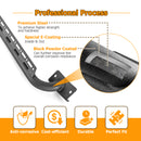 2021 - 2024 Ford Bronco Steel Front Bumper Protector Bar with LED Lights Mounting Holes - WeiSen - 70306002