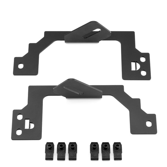 2003 - 2009 Dodge Ram 1500/2500/3500 Lower Bumper Fog Light Pod Mount Bracket - WeiSen - ZT076