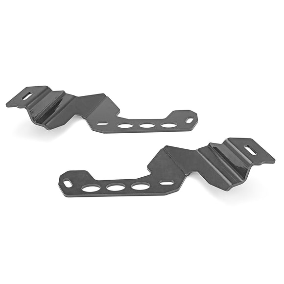 2005 - 2010 Jeep Grand Cherokee (WK) Hood Hinge Ditch 40W LED FogLight Pod Brackets - WeiSen - ZT260