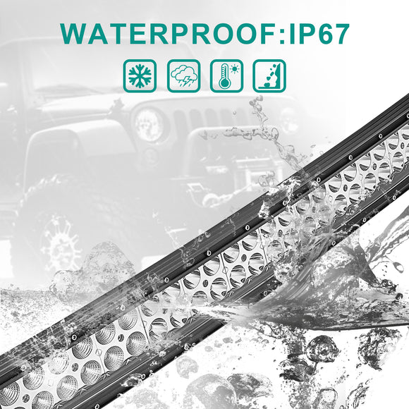 2014 - 2023 Polaris RZR 800 900 XP 1000 Pillar Hood 32" Curved LED Light Bar Bracket Kit - WeiSen - ZT068+LED008+WI002