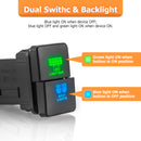 Toyota Tacoma 4Runner Tundra LED Backlight Dual Push Button Switch - WeiSen - 70204033