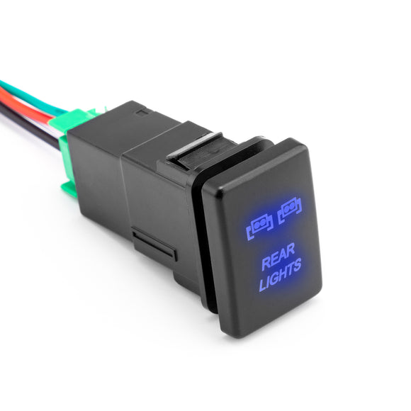 Toyota Tacoma Tundra 4Runner LED Light Bar Push Button Rocker Switch - WeiSen - WI133