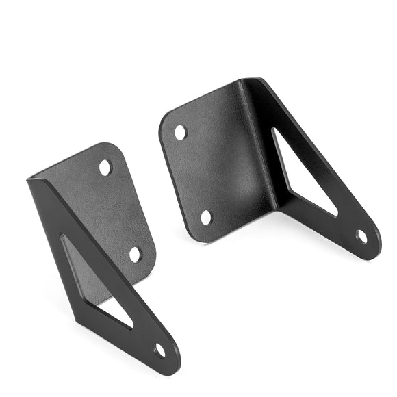 2007 - 2018 JEEP Wrangler JK 32" LED Light Bar Front Upper Hood Bracket Mount - WeiSen - ZT094