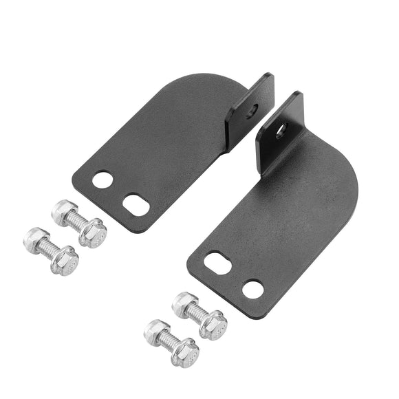 2013 - 2024 Polaris Ranger Full Size Crew Rear Roof LED Pod Light Mount Brackets - WeiSen - ZT040