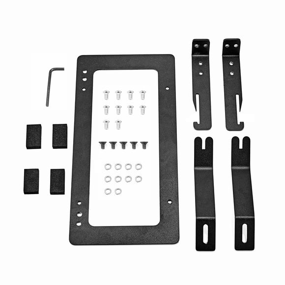 2020 - 2022 Tesla Model Y Front Bumper Lower Grille Licsense Plate Bracket | NO Holes NO Drilling | Quick - Release - WeiSen - 70302012