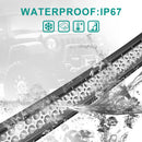 2014 - 2020 Polaris RZR XP 1000 900 32" Curved LED Light Bar Over Roof Brackets Kit - WeiSen - ZT007 - B+LED008+WI002