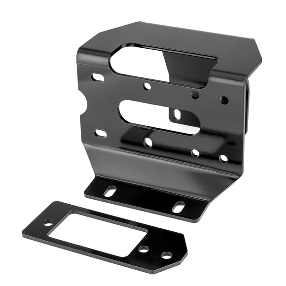2016 - 2024 Honda Pioneer 1000/1000 - 5 Bumper Winch Mounting Plate Bracket Kit - WeiSen - 80106011