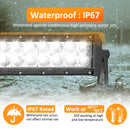 2016 - 2023 Toyota Tacoma 32" Lower Bumper Hidden LED Light Bar Kit - WeiSen - ZT055+LED005+WI001 - A