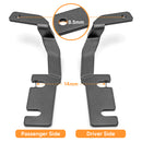 2019 - 2023 Ford Ranger LED Light Bar Pod Hood Ditch Mount Brackets No Drilling - WeiSen - 70104027