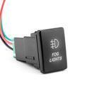 Toyota Tacoma Tundra 4Runner LED Light Bar Push Button Rocker Switch - WeiSen - WI132 - W