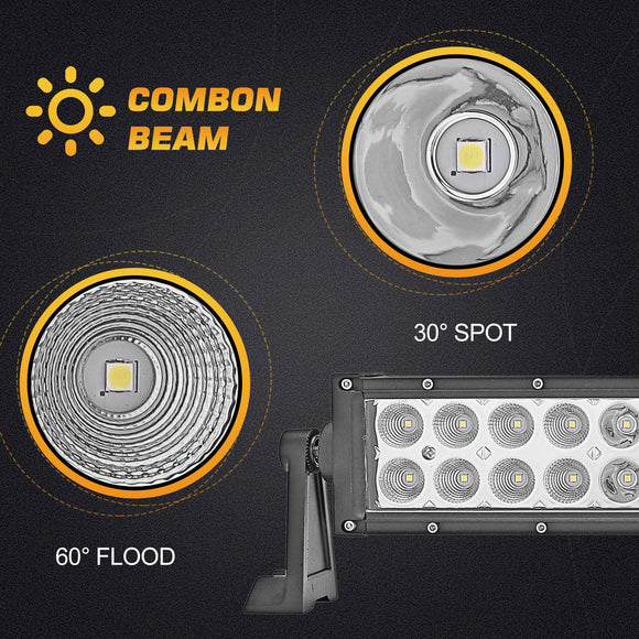 Off Road SUV Pickup ATV UTV 22" 120W Spot Flood Combo Straight LED Light Bar - WeiSen - LED004