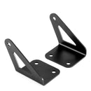 2007 - 2018 JEEP Wrangler JK 32" LED Light Bar Front Upper Hood Bracket Mount - WeiSen - ZT094