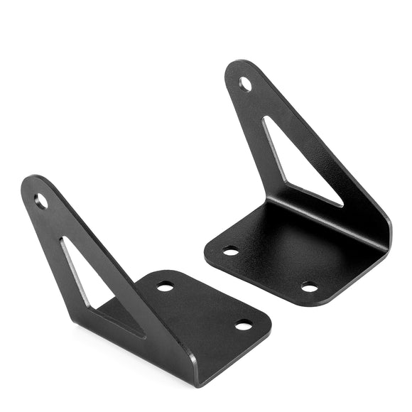 2007 - 2018 JEEP Wrangler JK 32" LED Light Bar Front Upper Hood Bracket Mount - WeiSen - ZT094