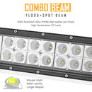 2005 - 2015 Toyota Tacoma Upper Windshield 42" Curved Light Bar + Mount Bracket Kit - WeiSen - 70101021+LED009 - A