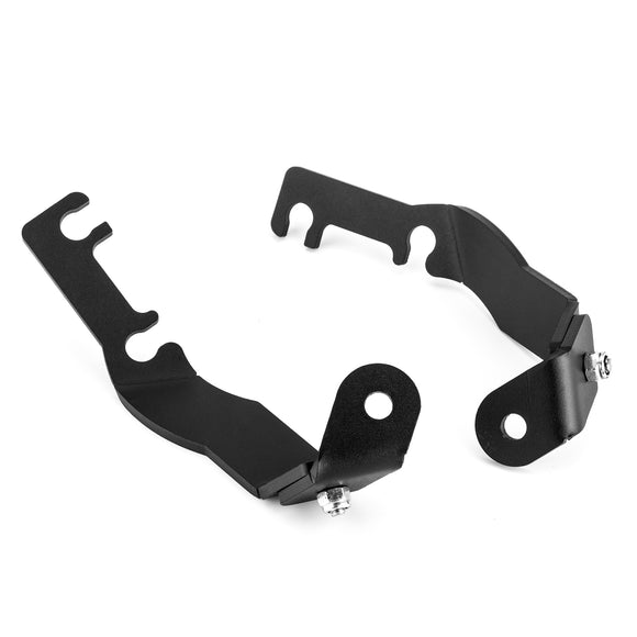 95 - 04 Toyota Tacoma Truck CNC Ditch Upper Hood Cube Fog Light Brakect Kit - WeiSen - ZT170