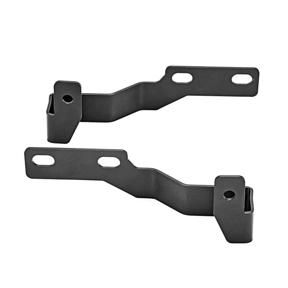 2005 - 2015 Toyota Tacoma Front Over Hood Ditch Pod Light Mount Brackets Kit - WeiSen - ZT089 - A