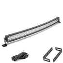 2009 - 2018 Dodge RAM 1500 Express Front Sport Bumper 42" LED Light Bar Kit - WeiSen - ZT044 - A+LED009+WI001 - A