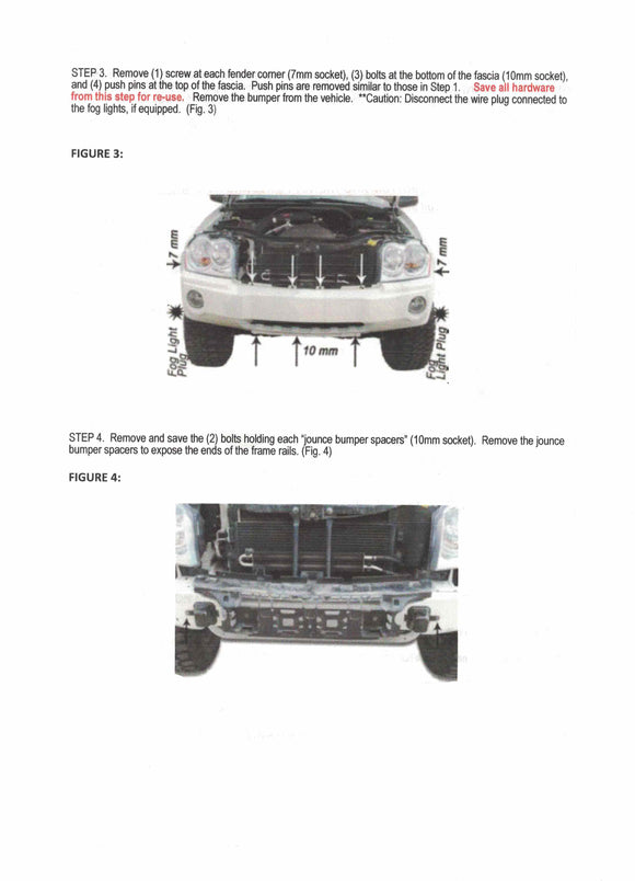 2005 - 2011 Jeep Commander & Grand Cherokee Front Bumper Heavy Steel Tow Hook Mount - WeiSen - 70304003