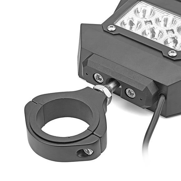 John Deere Gator HPX XUV 1.75" 2" Rear View Side HD Mirrors + LED Light Wire - WeiSen - 80301018+WI005 - A