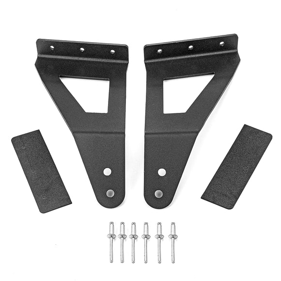 2004 - 2018 Ford F150/F150 SVT Raptor Roof 52" Curved LED Light Bar Mount Brackets Kit - WeiSen - ZT004 - A