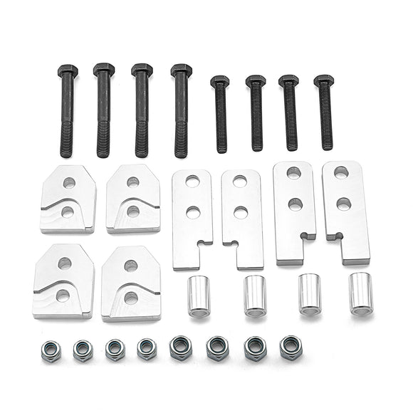2004 - 2009 Yamaha Rhino 450 660 700 Full 2" Riser Lift Kit Increase Clearance - WeiSen - ZT070