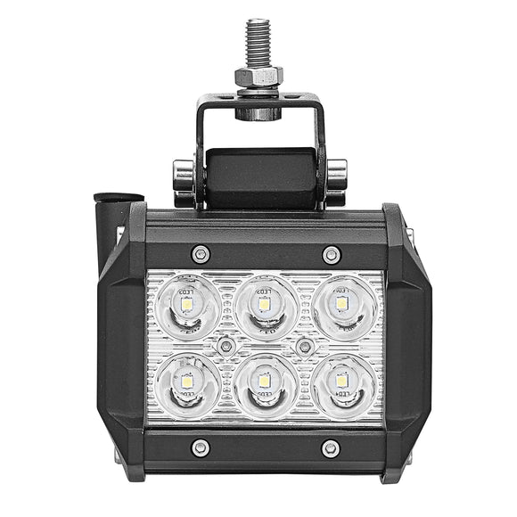 Offroad 2x 4Inch 18W LED Cube Pods Work Light Bar Spot Beam Driving Fog - WeiSen - LED003