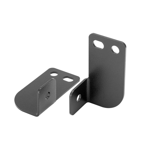 2013 - 2024 Polaris Ranger Full Size Crew Rear Roof LED Pod Light Mount Brackets - WeiSen - ZT040