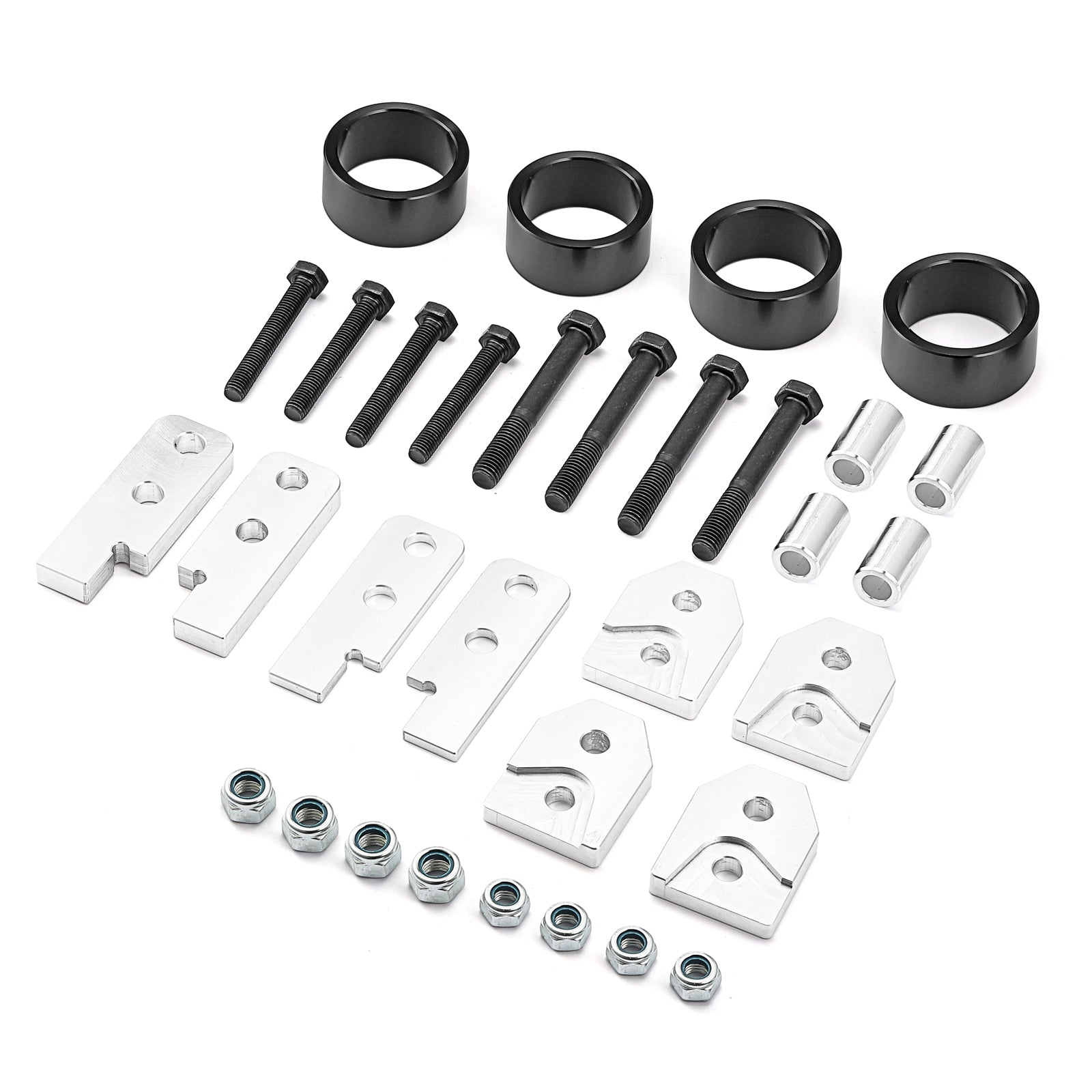 Yamaha ATV Rhino 450/660/700 Rise 4" Front + Rear Suspension Full Lift Kit - WeiSen - ZT070 - A