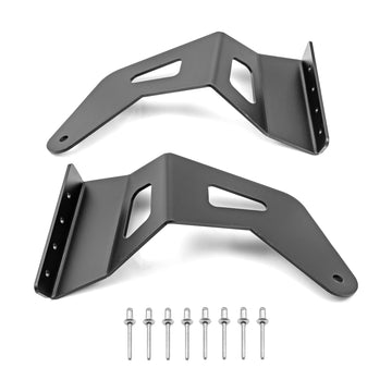 2007 - 2017 Jeep Patriot Upper Roof 50/52" Light Bar Mount Bracket, Heavy - Duty Steel - WeiSen - 70101022