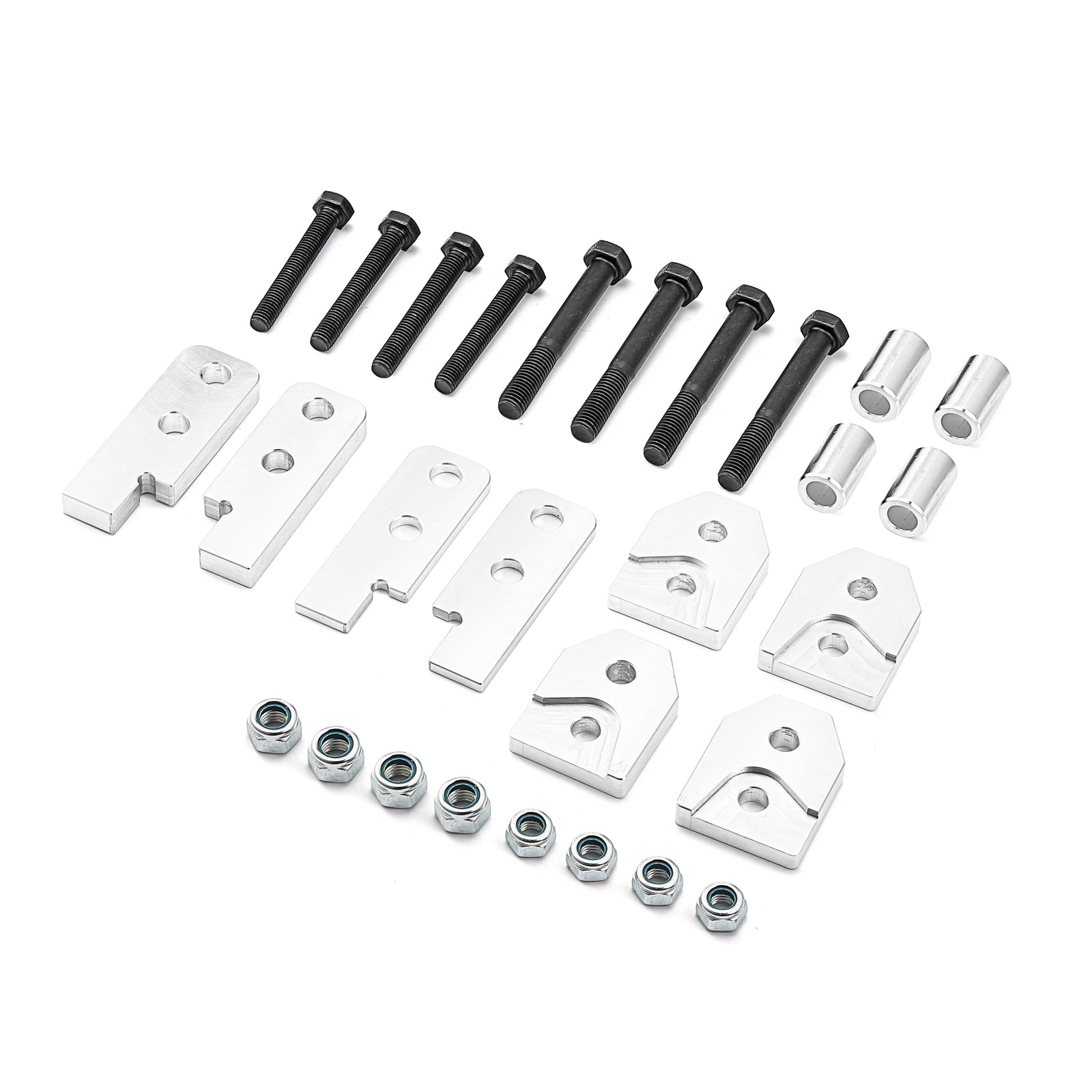 2 Full Lift Kit ATV For 2004-2015 SE Sport Yamaha Rhino 450 660 700 Silver USA