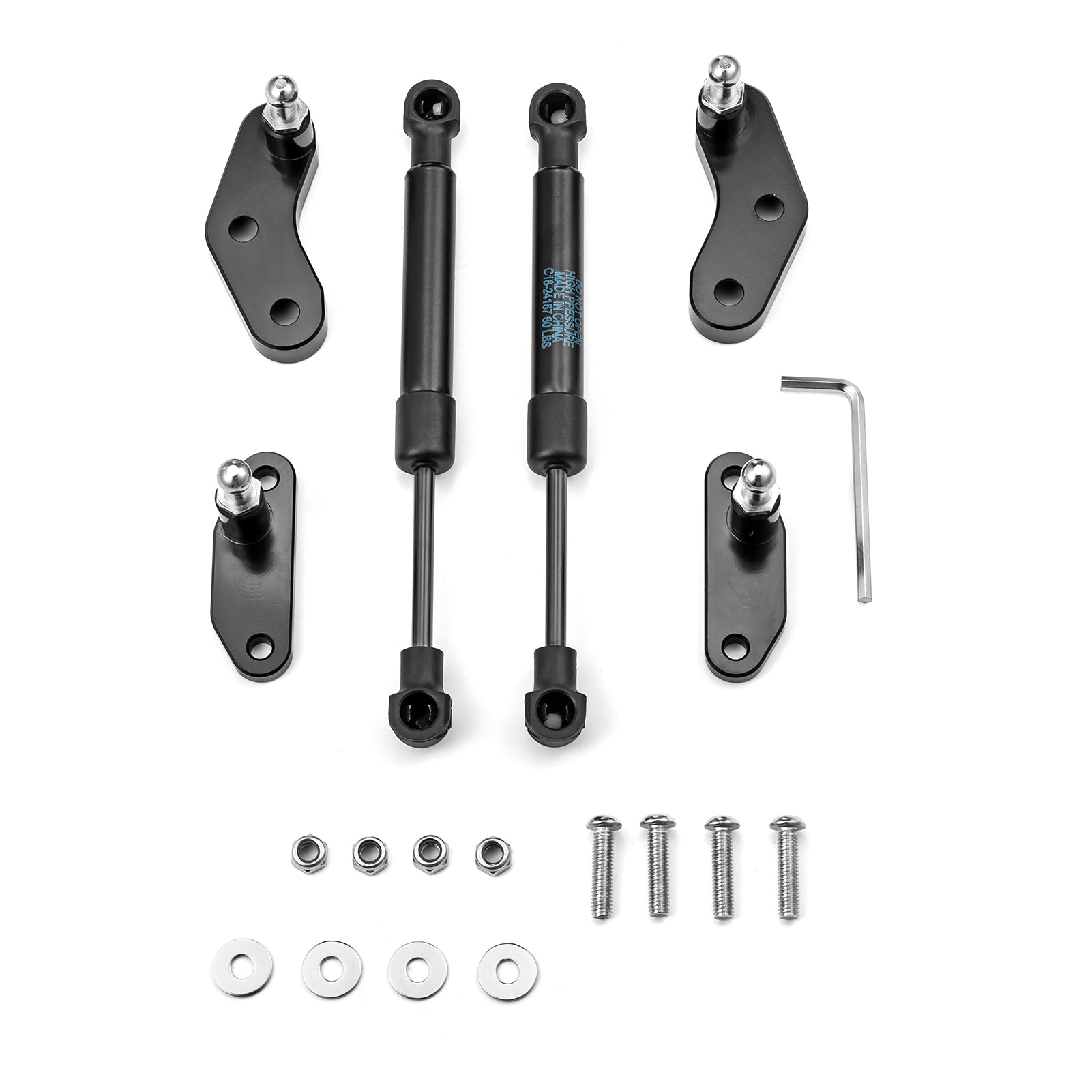 2017-UP Can-Am Maverick X3 Max Left & Right Anodized Black Door Latch Opener - Weisen