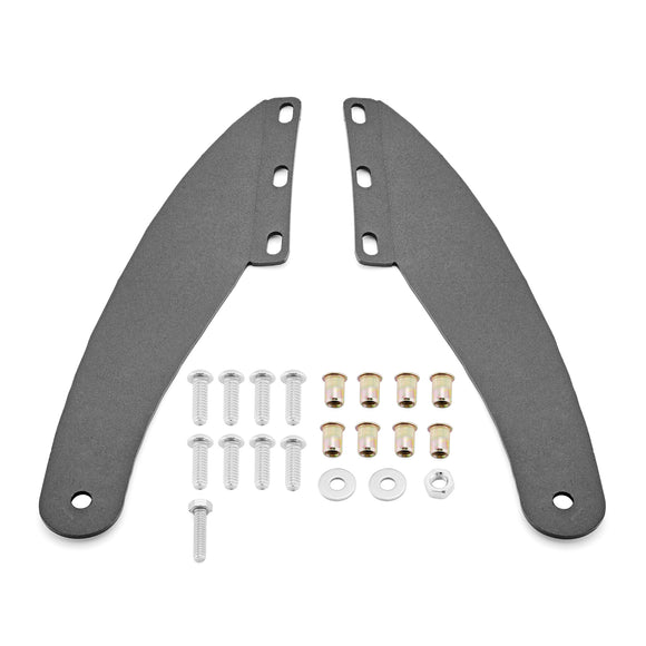 1991 - 2011 Ford Ranger Upper Roof 50" Curved LED Light Bar Mount Brackets - WeiSen - ZT096