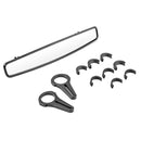 Polaris | Yamaha | John Deere Gator | Arctic Cat Center Rear View Mirrors Roll Bar Clamp 1.5" - WeiSen - ZT035 - B