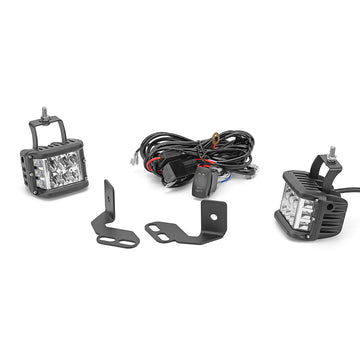 HONDA PIONEER 1000/700/500 UTV 3 Side Wide Shot LED Light Pillar Bracket W/Wire - WeiSen - ZT001 - A+LED002+WI005 - A