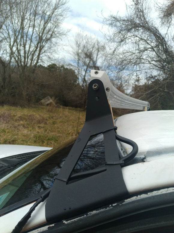 2004 - 2018 Ford F150/F150 SVT Raptor Roof 52" Curved LED Light Bar Mount Brackets Kit - WeiSen - ZT004 - A