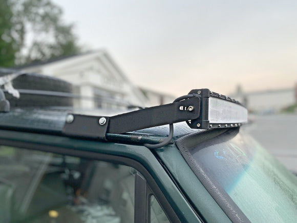 1984 - 2001 Jeep Cherokee XJ 50" LED Light Bar Roof Mount Brackets - WeiSen - ZT005