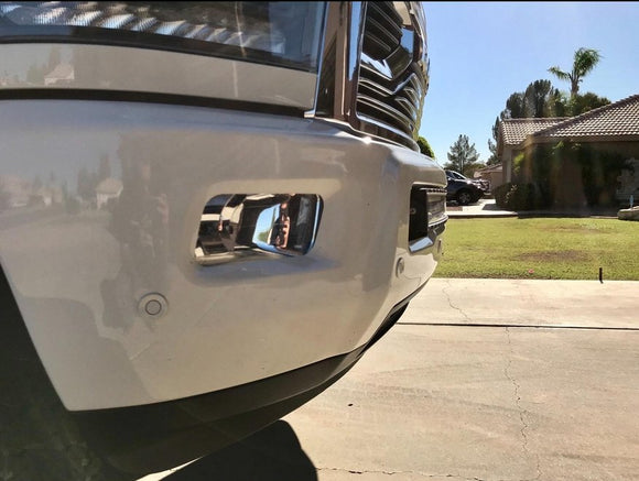 2010 - 2019 Dodge Ram 2500 3500 Front Bumper 42" Curved Light Bar Mount Bracket - WeiSen - ZT013