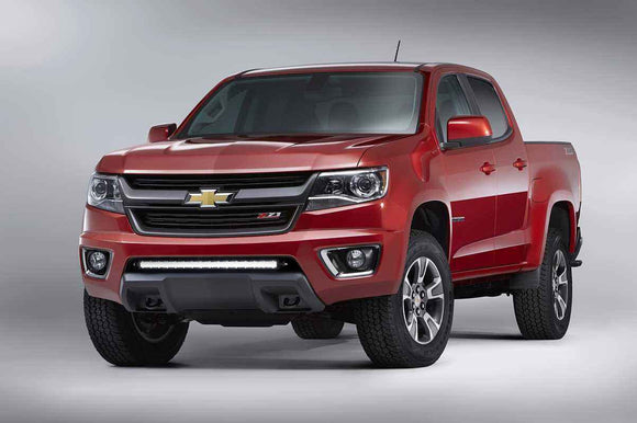 2015 - 2022 Chevy Colorado GMC Canyon 4WD/2WD 32" LED Light Bar Hidden Bumper Bracket - WeiSen - ZT038